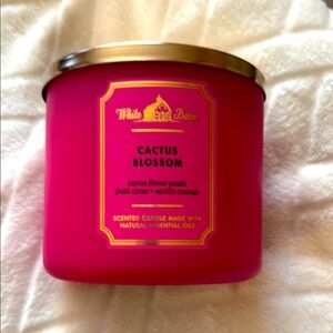 White Barn Cactus Blossom Pink Candle